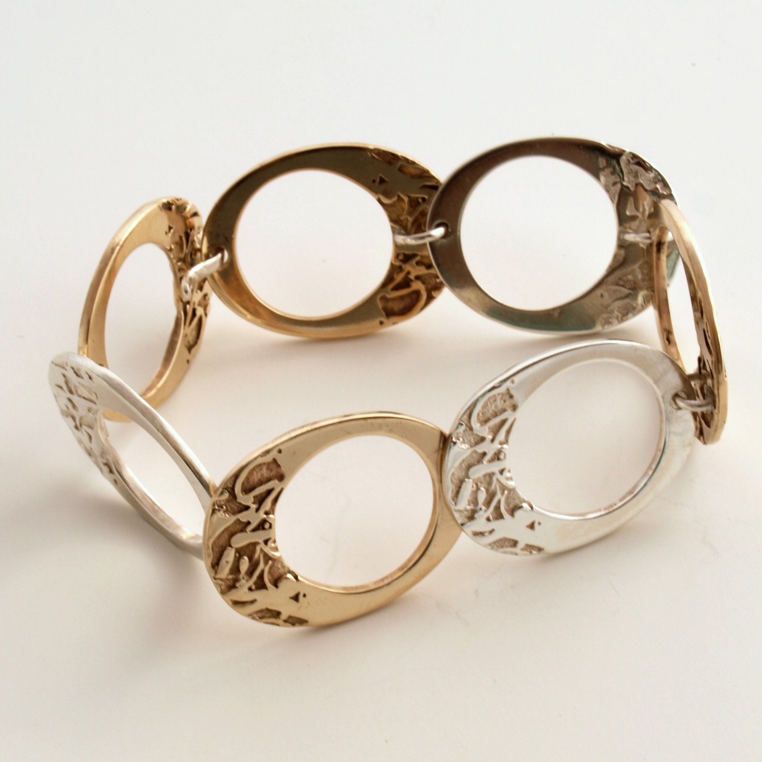 Sterling Silver and Bronze 