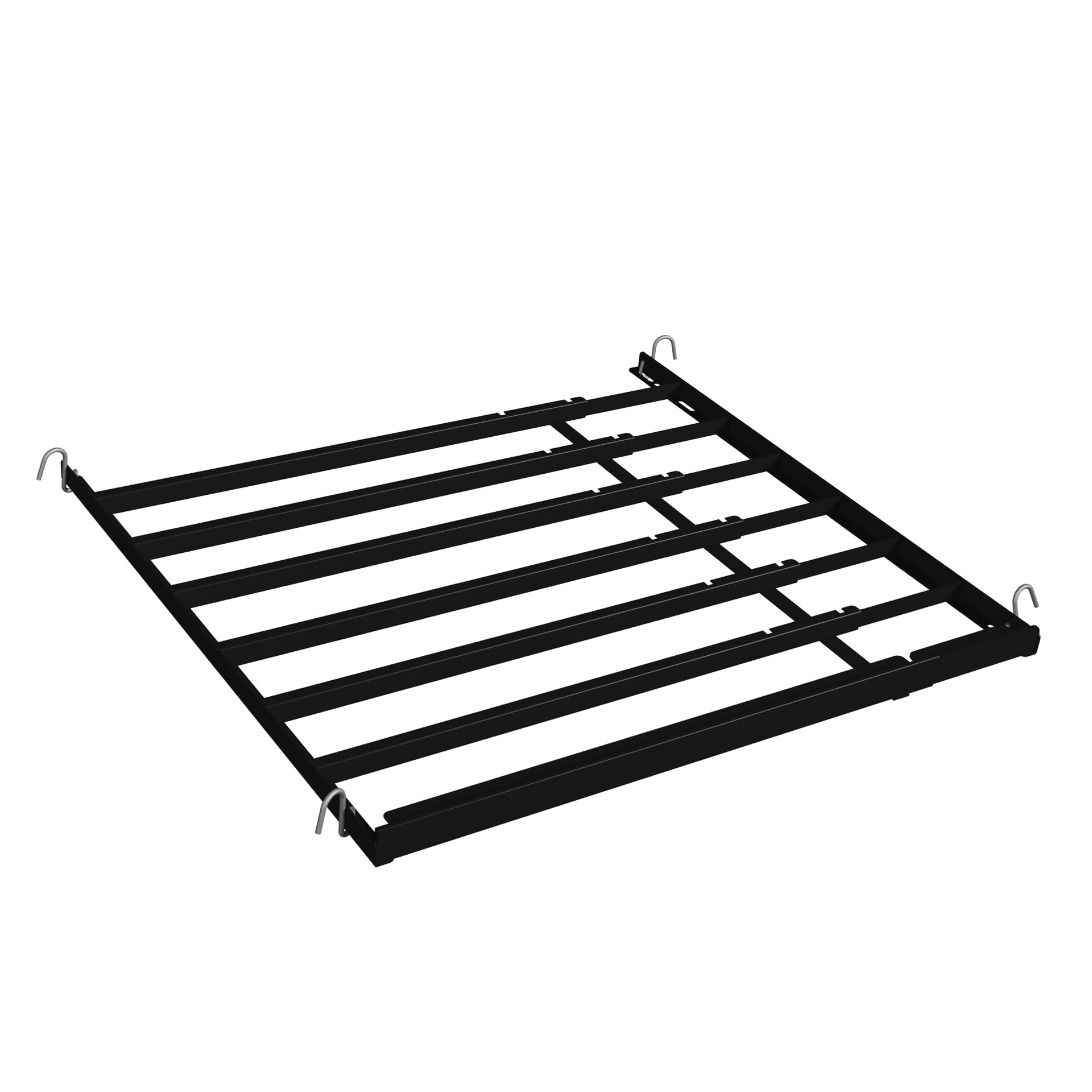 Expandable Add-A-Shelf for Refrigerator (4-Pack) - Adjustable Drink Organizer for Cans, Bottles & Beverages - Maximize Fridge Storage Space - Perfect for Soda, Beer, Juice & Snack Organization in Home, Office or Garage