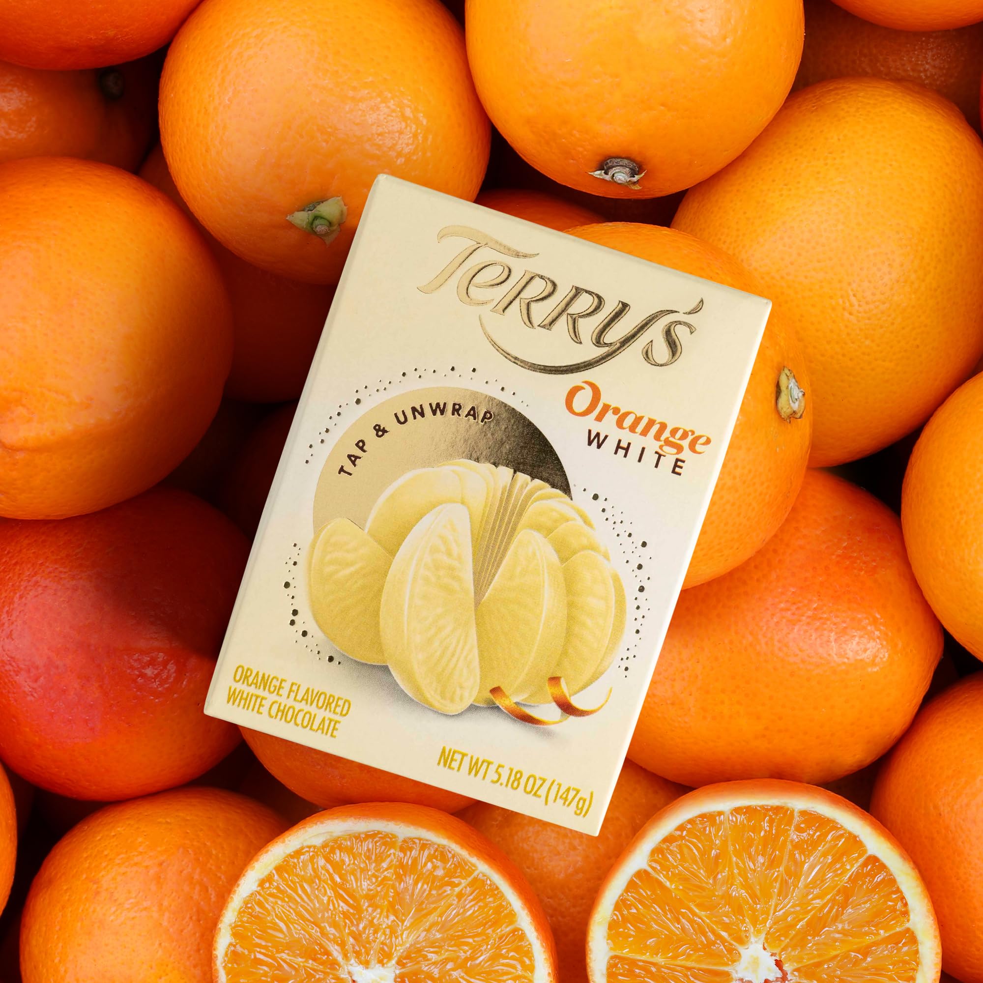 Terry's White Chocolate Orange 2-Pack - Perfect for Gifts & Desserts
