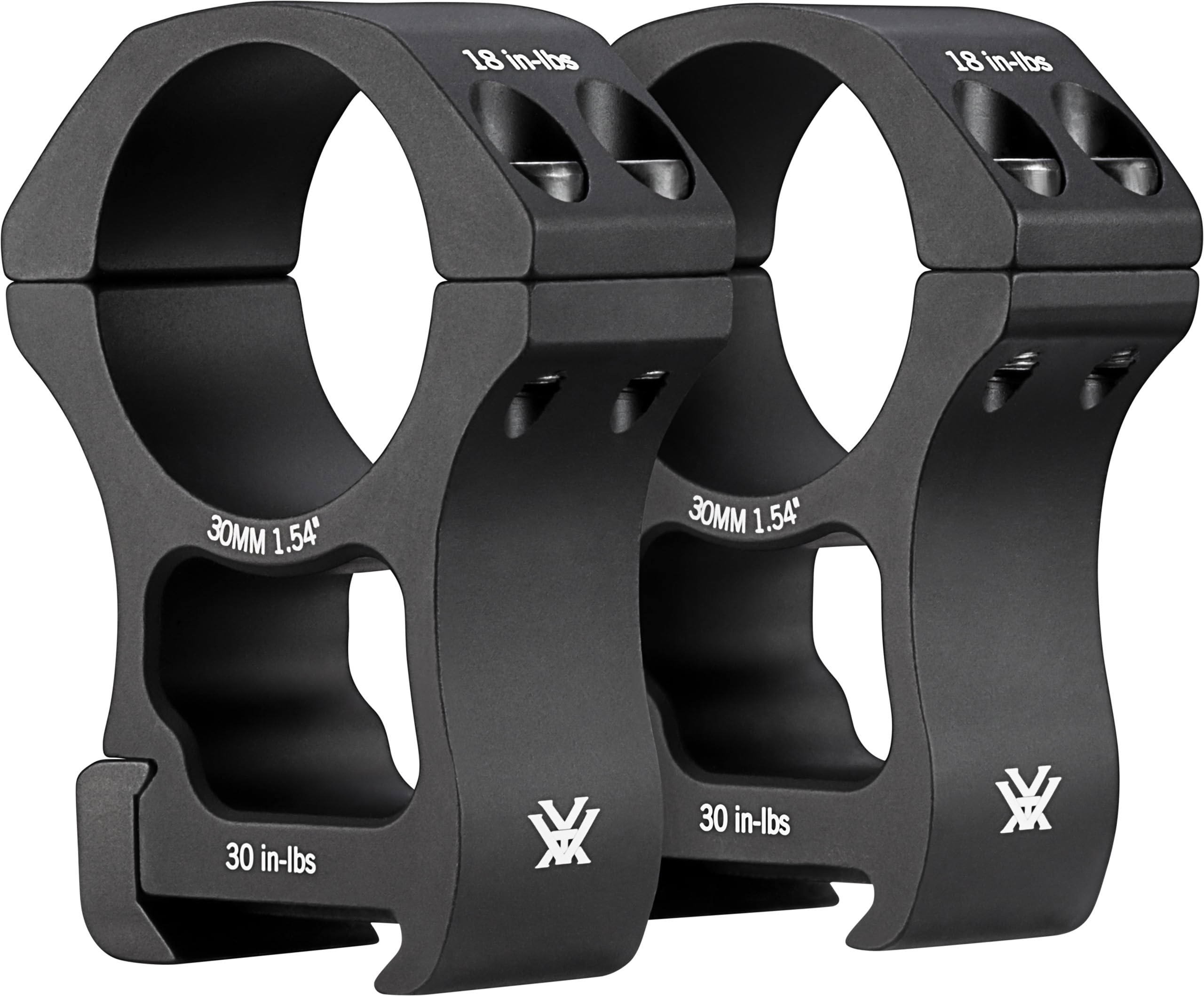 Vortex Pro Series PR30-XH 30mm Extra High Scope Mounting Rings - Premium Rifle Scope Mount for Hunting & Shooting | Perfect for Long-Range Precision & Tactical Applications