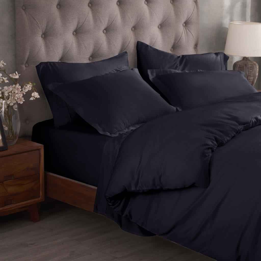 Premium 100% Egyptian Cotton Duvet Cover Set - 300 Thread Count, Breathable & Soft Bedding for All Seasons - Perfect for Master Bedroom, Guest Room & Luxury Hotels