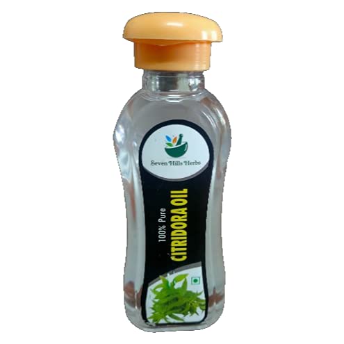 Citridora Essential Oil by Seven Hills Herbals - 100ml Pure Aromatherapy Oil for Relaxation, Stress Relief & Home Fragrance