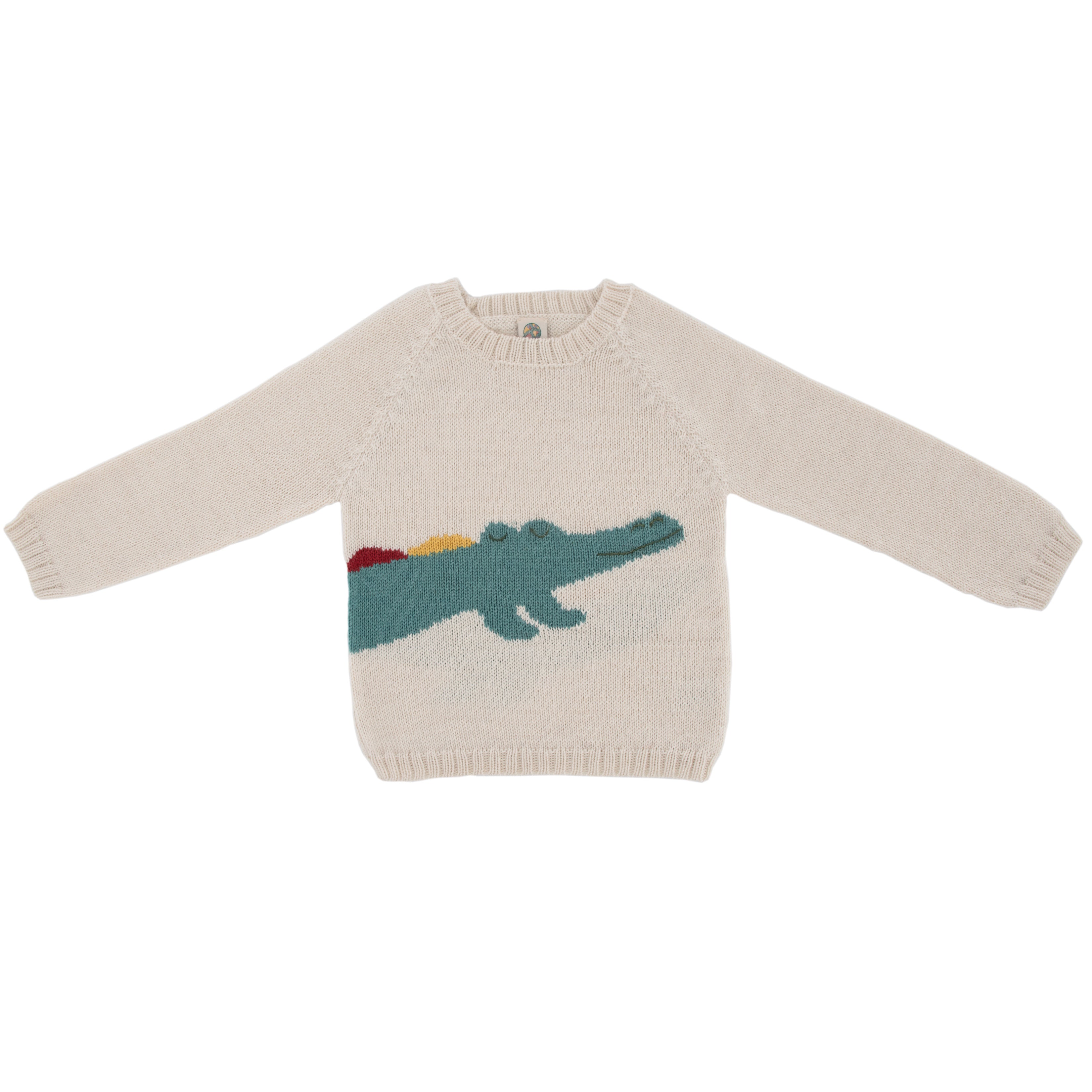 Nanay Alligator Alpaca Sweater - Soft & Warm Alpaca Wool Pullover for Women | Perfect for Winter, Fall & Casual Outings