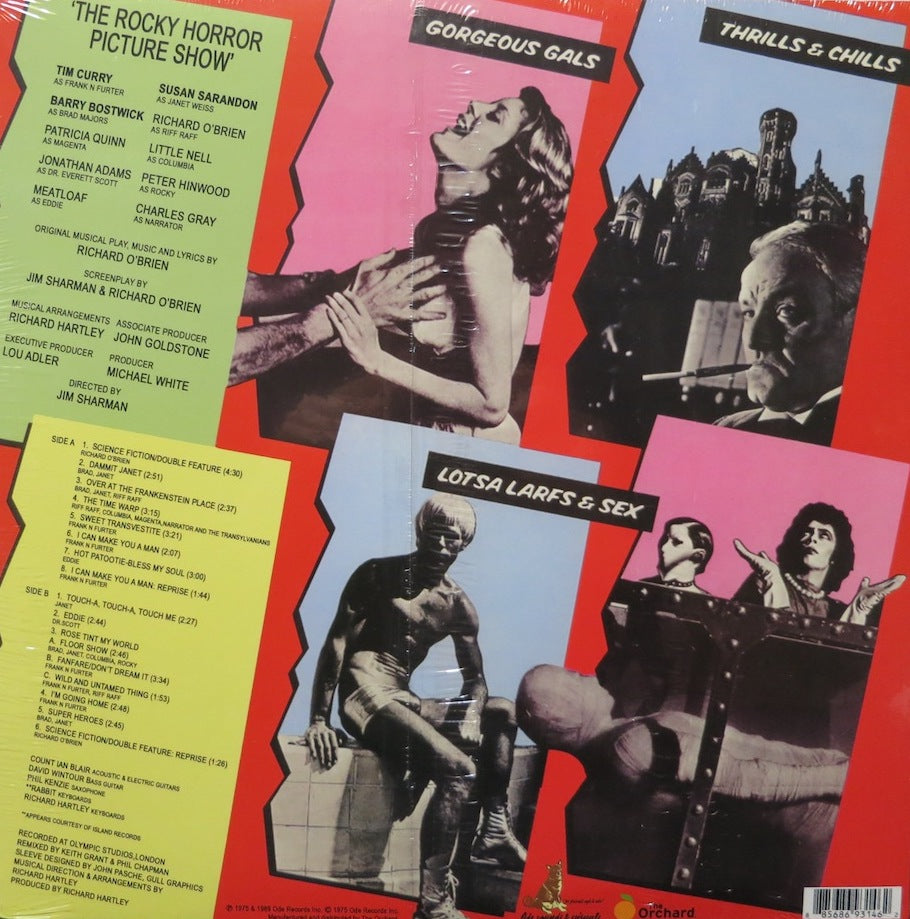 Rocky Horror Picture Show Original Soundtrack - Limited Edition Red Vinyl LP | Classic Movie Music for Halloween Parties & Themed Events