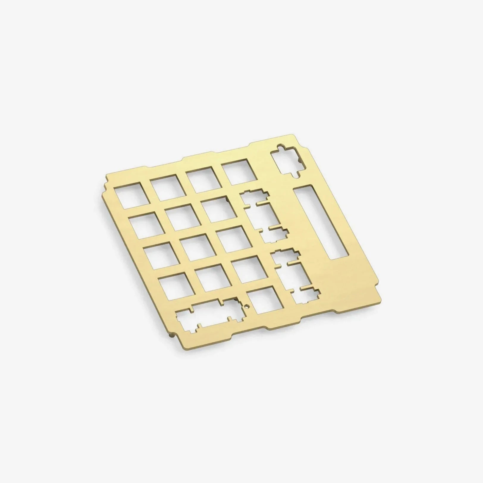 GMMK Numpad Mechanical Keyboard - Brass Switch Plate for Custom Builds | Perfect for Gaming, Programming & Office Work