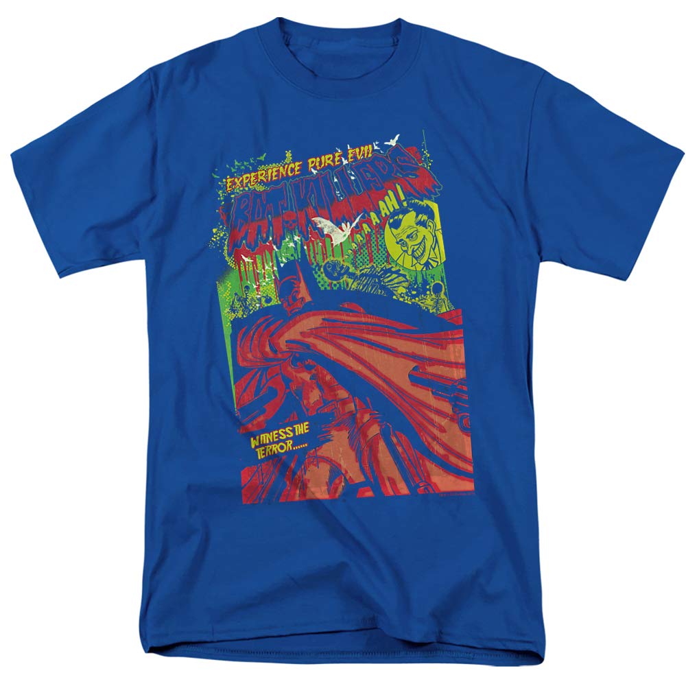 Batman Bat Killers Colorful Unisex T-Shirt for Men & Women - Superhero Graphic Tee for Cosplay, Comic Con & Casual Wear
