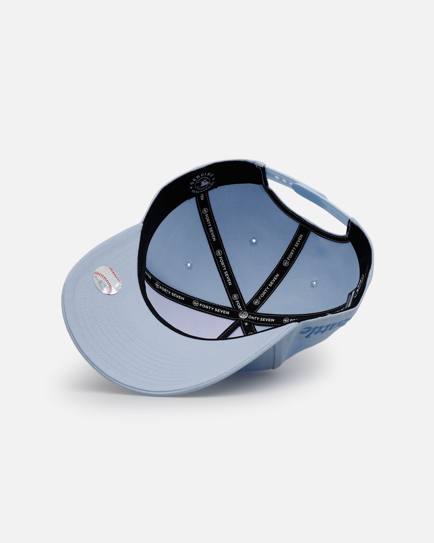 47 Brand Seattle Mariners 'Contemporary Basics' Snapback Hat - Light Blue Adjustable Baseball Cap for Men & Women - Perfect for Sports Games, Casual Outfits and Fan Collections