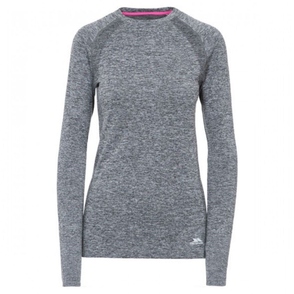 Trespass Welina Women's Thermal Base Layer Top - Warm Fleece Lined Long Sleeve Shirt for Hiking, Skiing & Winter Outdoor Activities