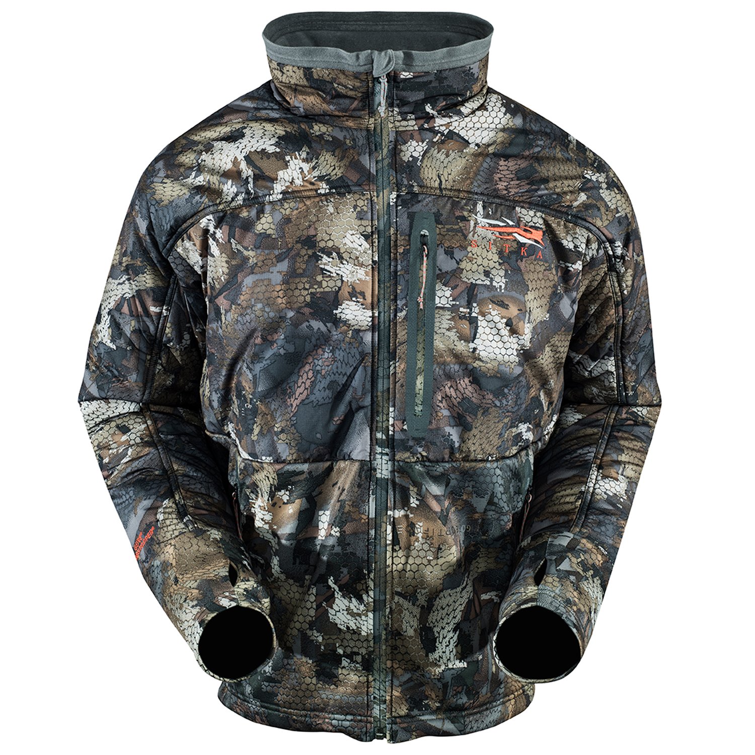 SITKA Gear Duck Oven Jacket - Waterproof Hunting Jacket for Men - Warm & Windproof Camo Coat for Duck Hunting & Outdoor Adventures