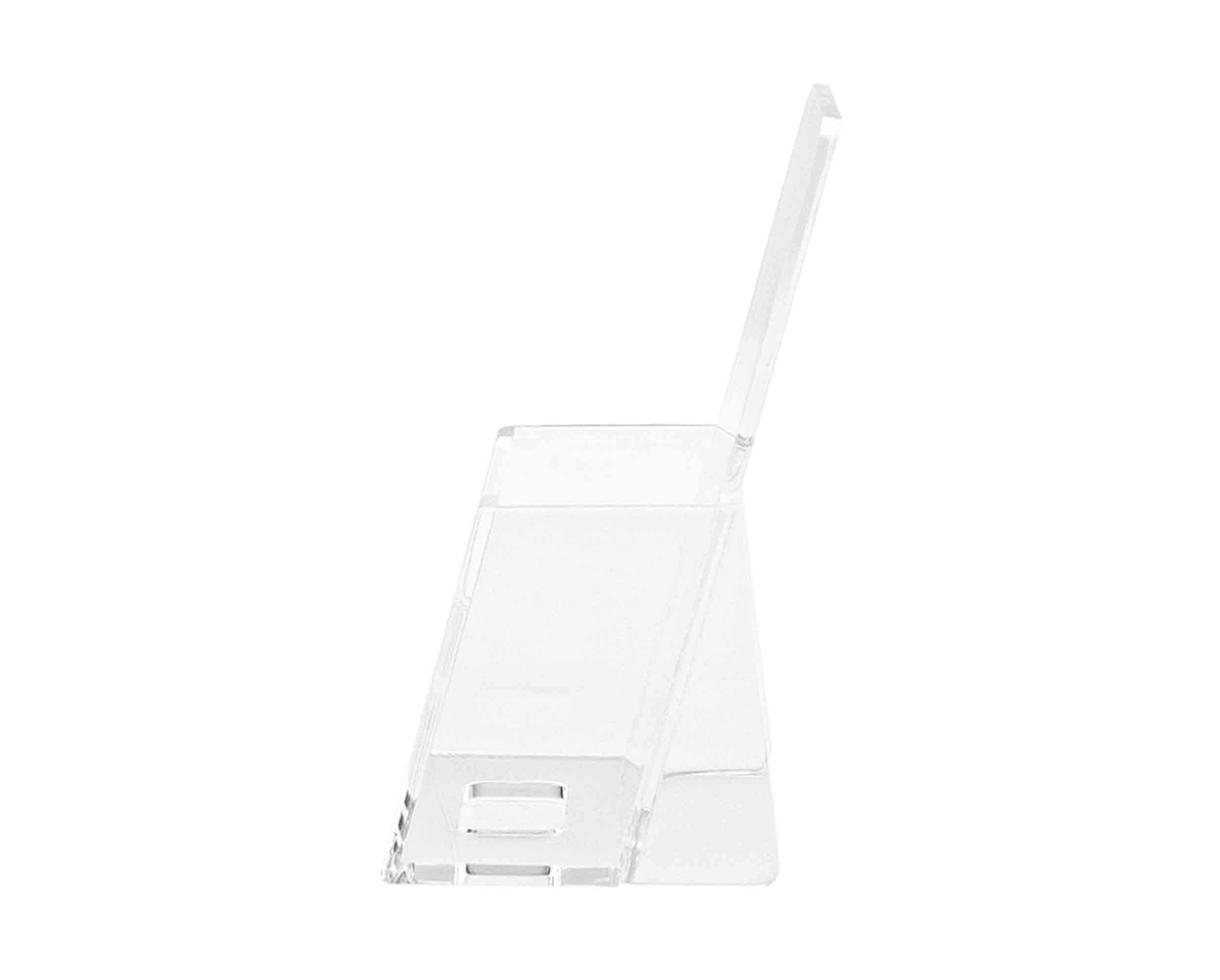 100 Pack Clear Acrylic Business Card Holders - Vertical 2