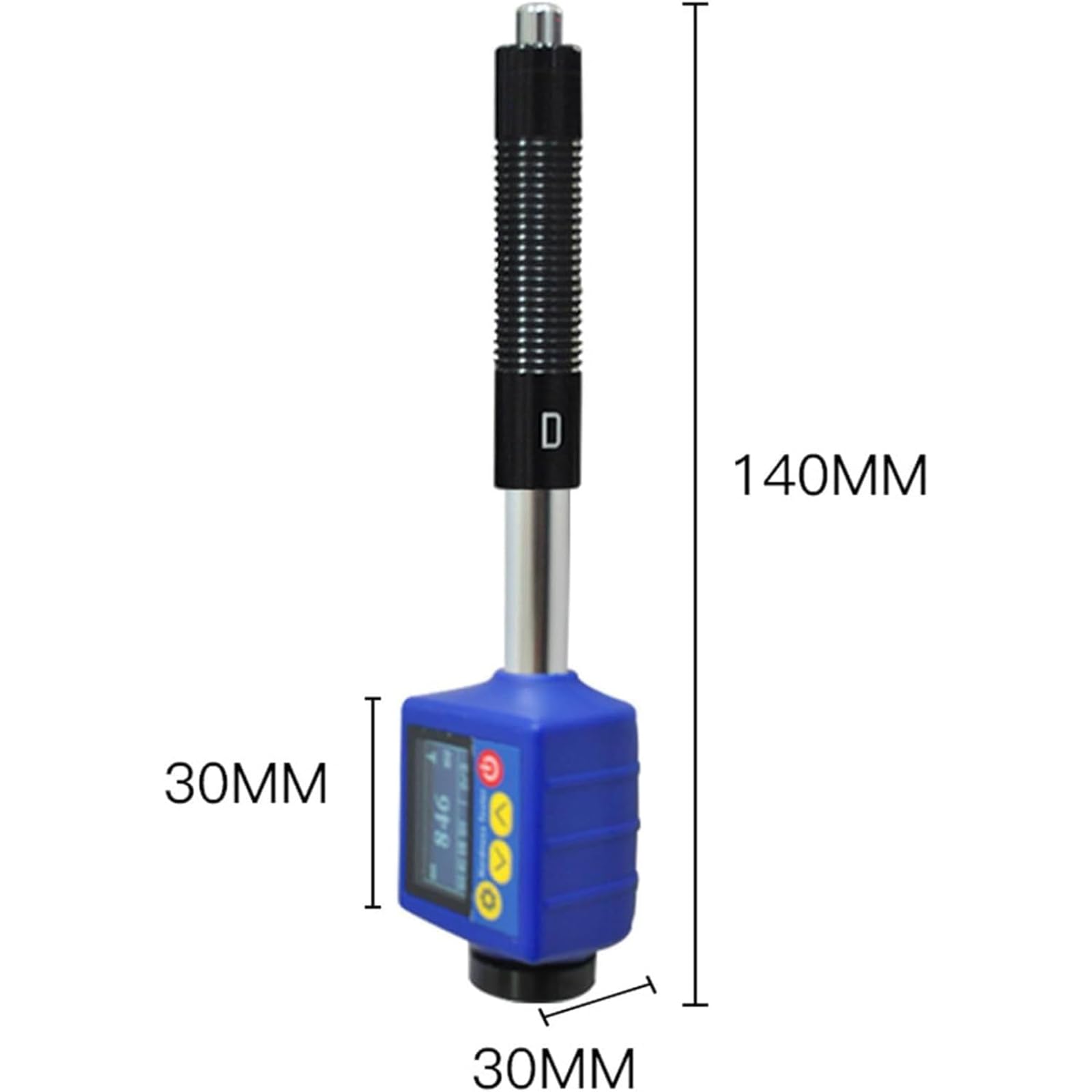 Portable Digital Pen Hardness Tester - High Precision 360° Measurement with ±0.5% Accuracy (HLD=800) | 0.8% Repeatability | Ideal for Chemical Labs & Manufacturing Plants | Perfect for Quality Control & Material Testing