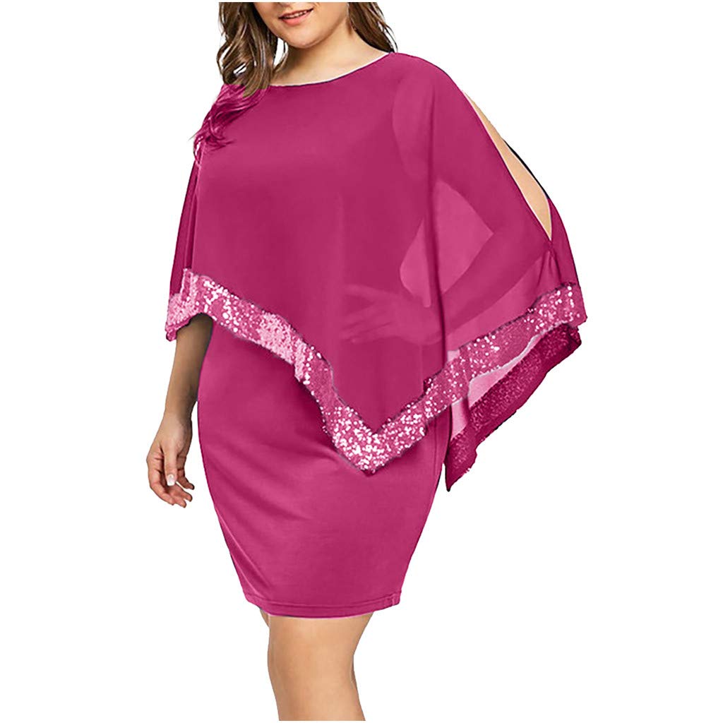 KUDICO Plus Size Summer Dresses for Women - Boho Maxi Dress with V Neck, Oversized Swing Dress for Beach Vacation & Casual Outings | Perfect for Summer Getaways, Date Nights & Outdoor Events