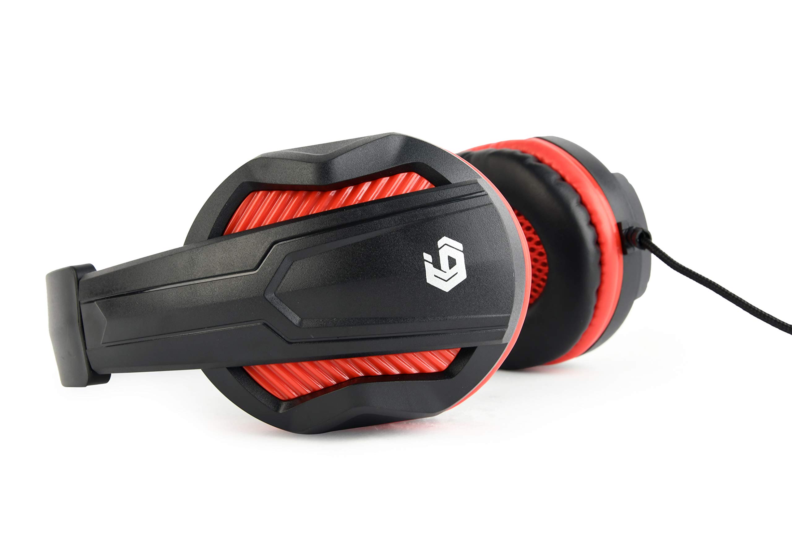 GEMBIRD GHS-03 Professional Gaming Headset with Noise Cancellation - Wired Over-Ear Headphones for PC, PS4, Xbox - Perfect for Esports, Streaming & Online Gaming Sessions