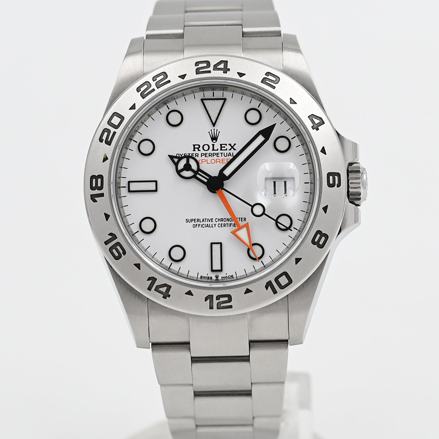 2021 Rolex Explorer II Men's Luxury Watch - Stainless Steel, Automatic Movement - Perfect for Outdoor Adventures & Business Occasions