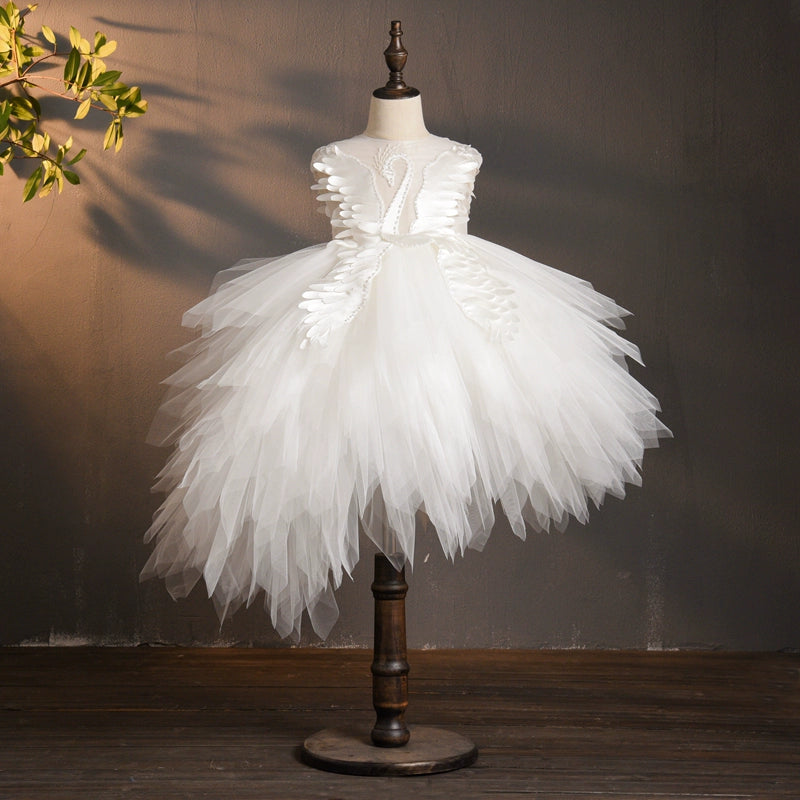 Elegant Baby Girl Puffy Birthday Dress for Toddlers - Princess Party Gown for Beauty Pageants & Special Occasions | Perfect for Birthday Celebrations, Photo Shoots & Pageant Events