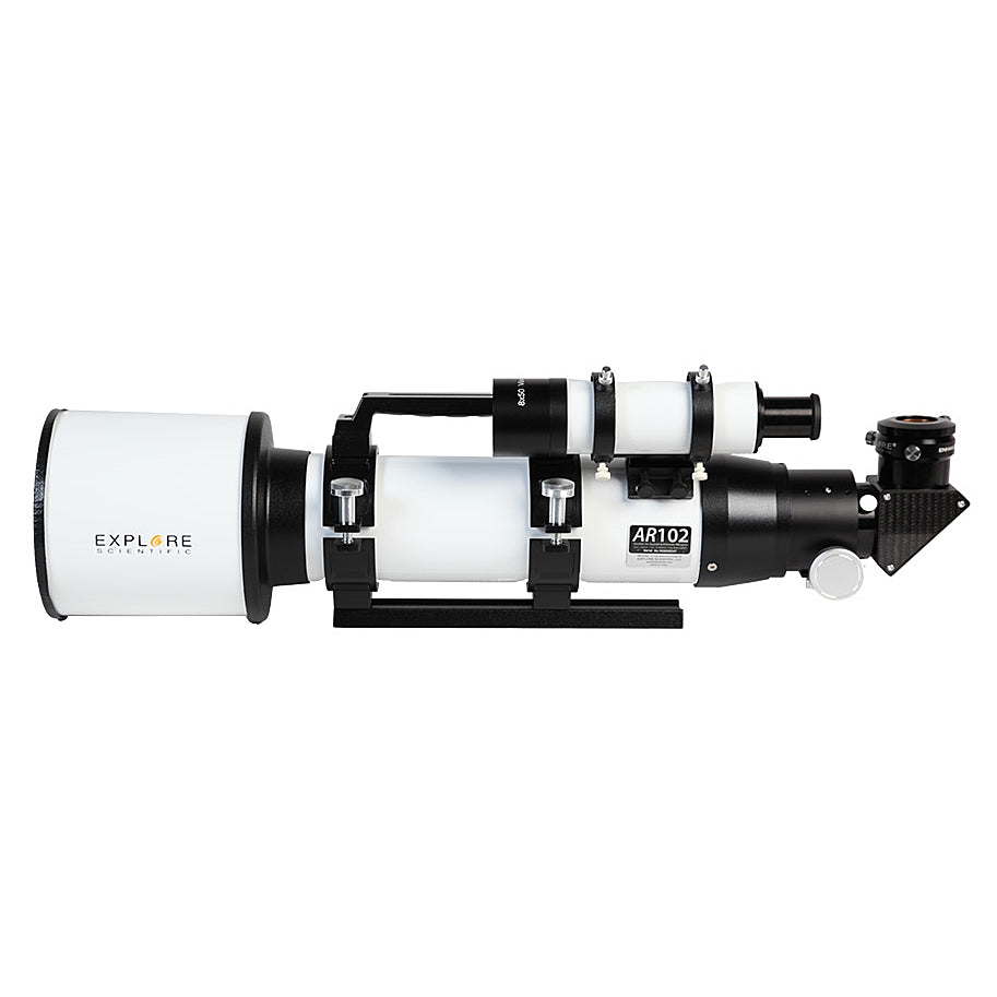 Explore Scientific 102mm Doublet Refractor Telescope - DAR102065-01 Silver (Refurbished) for Astronomy & Stargazing