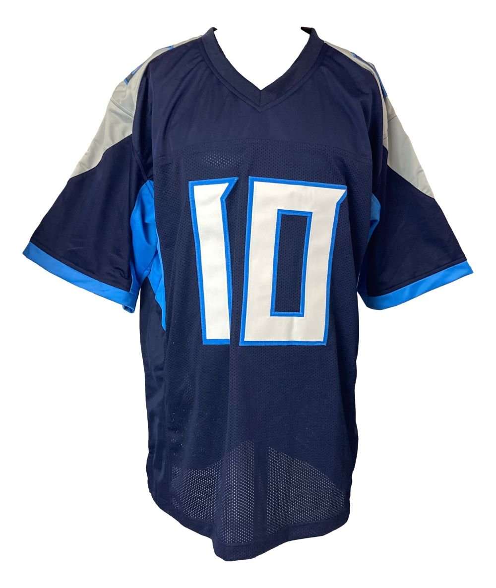 DeAndre Hopkins Tennessee Titans Signed Navy Blue Football Jersey - Authentic NFL Memorabilia for Collectors & Fans - Perfect for Display, Gifts & Game Day