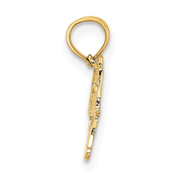 14K Solid Yellow Gold Baseball Mom Necklace - Personalized Softball Charm Pendant for Mothers, Sports Lovers & Team Moms - Perfect Gift for Birthdays, Mother's Day & Game Day