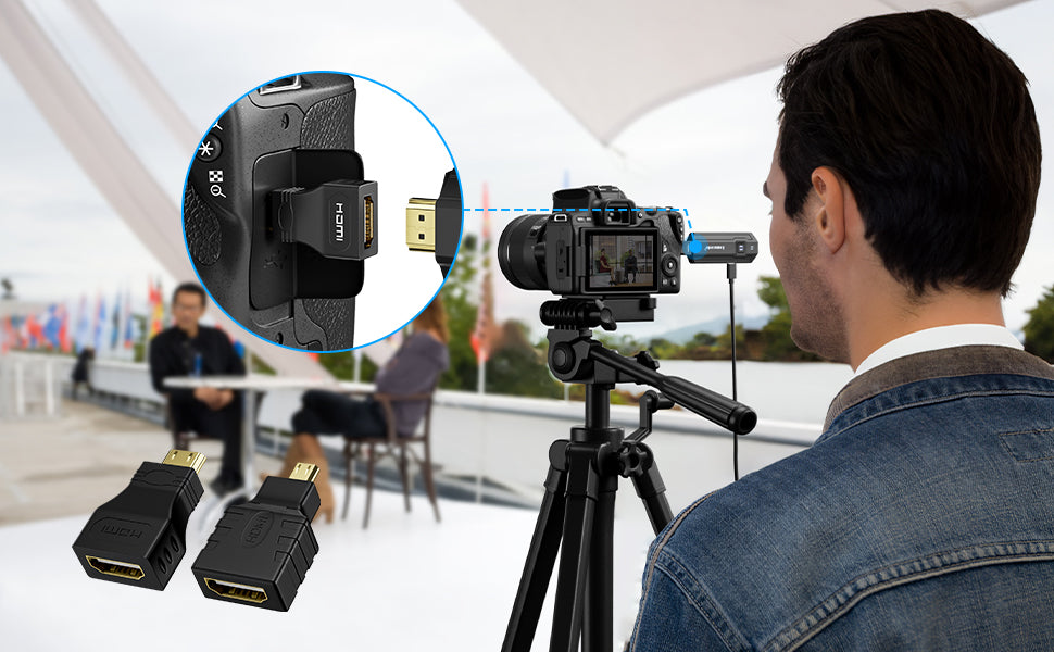 LEMORELE™ P1 Wireless HDMI Transmitter and Receiver Kit - 1080p Full HD, 100ft Range, Plug & Play - Perfect for Home Theater, Gaming, and Business Presentations