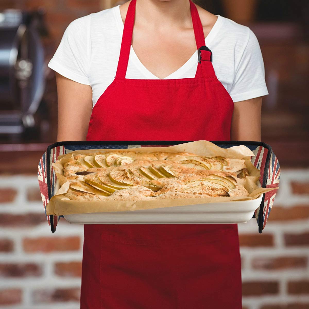 Heat Resistant British Flag Oven Mitts - 7