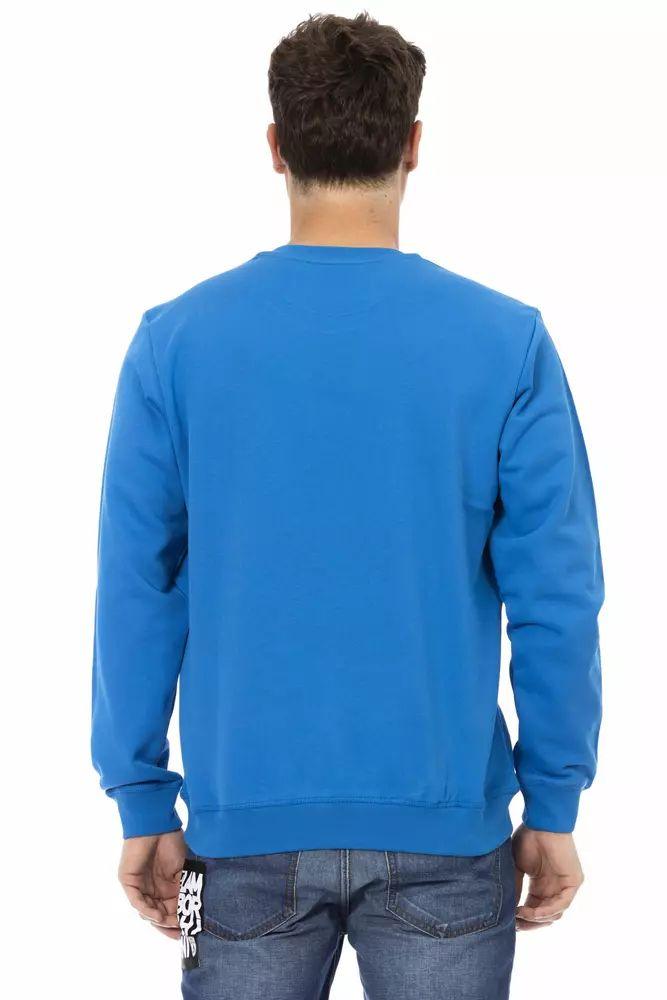 Lamborghini Men's Blue Cotton Sweater - Premium Soft Crewneck Pullover for Casual Wear & Gift Giving | Official Licensed Merchandise | Perfect for Car Enthusiasts & Fashion Lovers