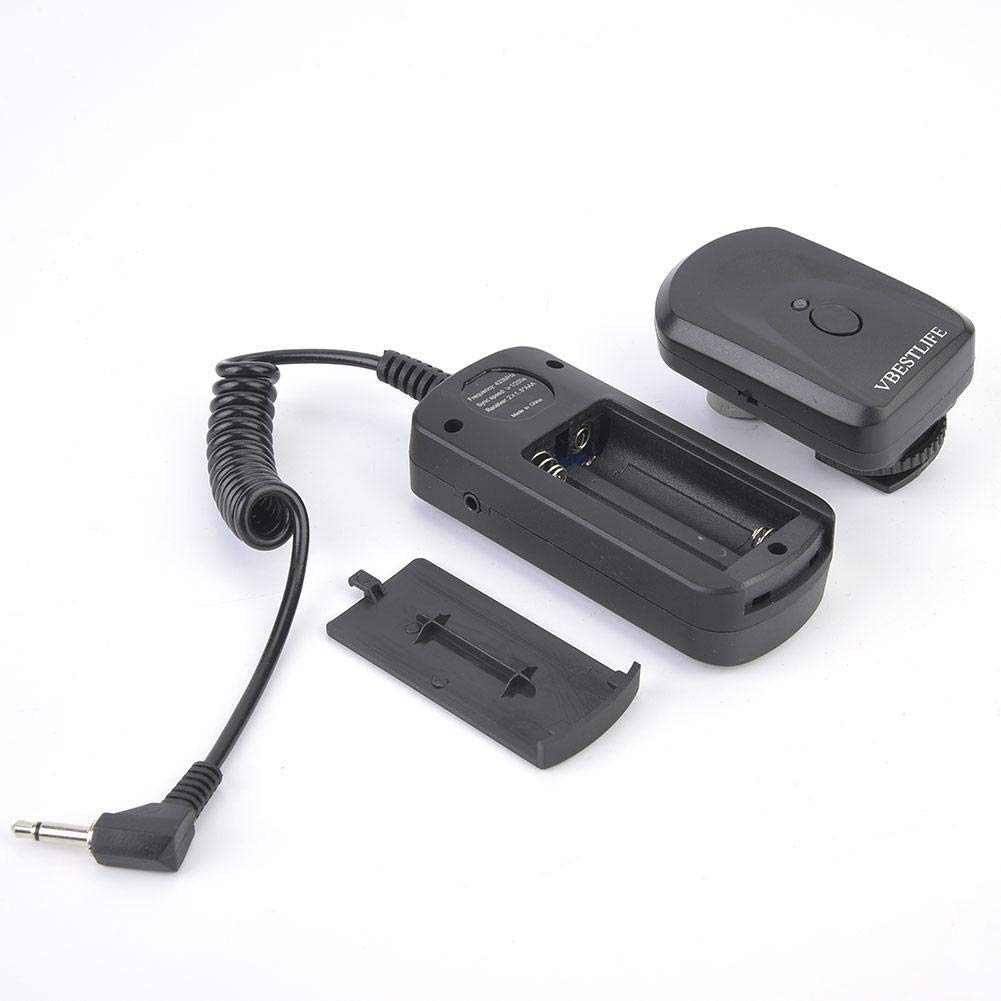 VBESTLIFE 16-Channel Wireless Flash Trigger Kit - Studio Flash Transmitter & Receiver with Adapter for Nikon, Pentax, Canon & DSLR Cameras - Perfect for Photography Studios, Portrait Shoots & Outdoor Flash Photography