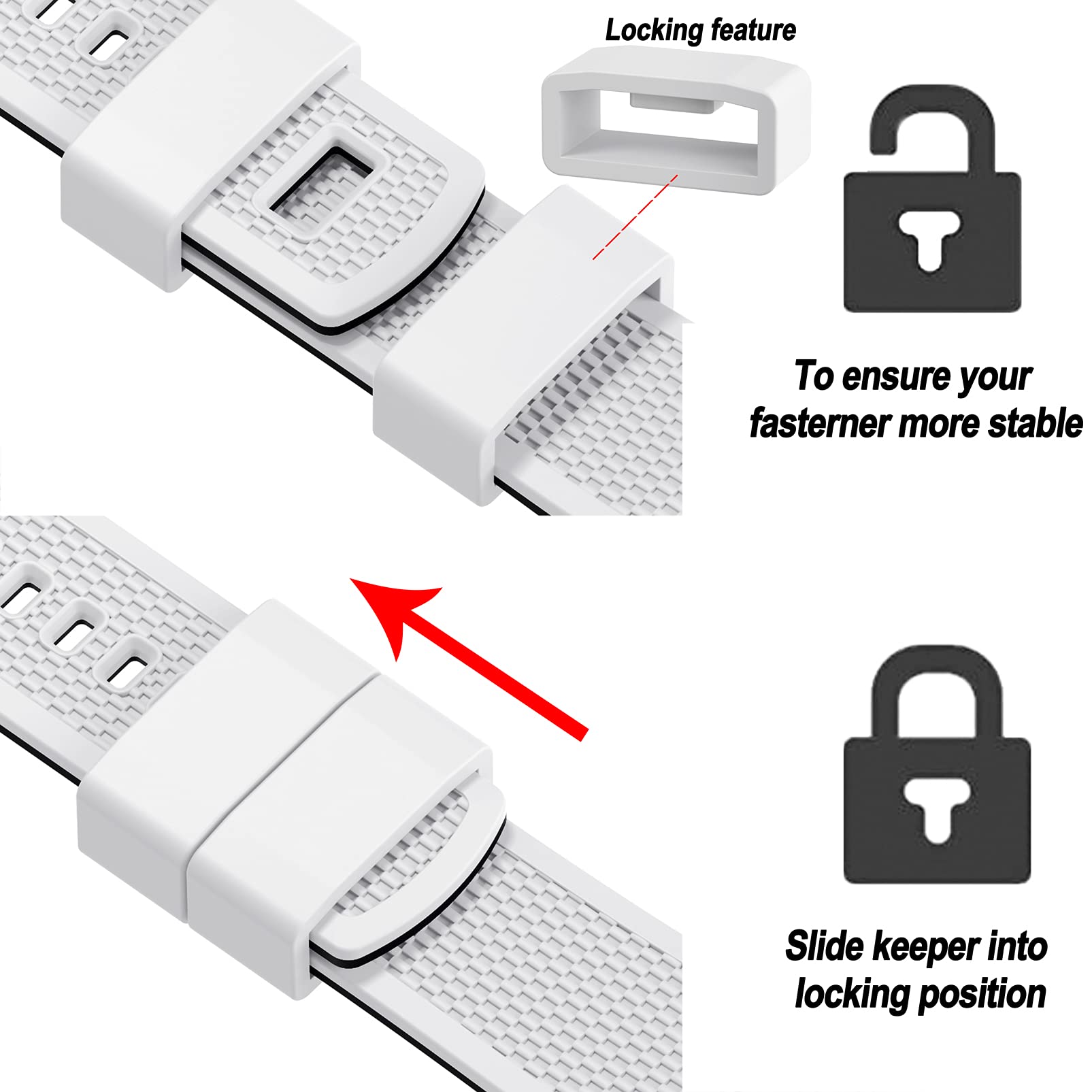 Hemsut Silicone Watch Bands - 18mm 20mm 22mm Quick Release Rubber Strap for Men & Women, Soft Durable Replacement Band with 10 Color Options - Perfect for Sports, Fitness & Everyday Wear