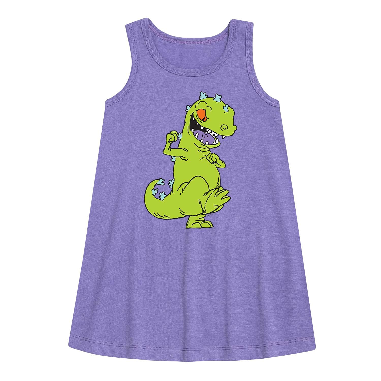 Hybrid Apparel Nick Rewind Rugrats Reptar Dance Toddler Girls A-Line Dress - Playdate & Birthday Party Outfit