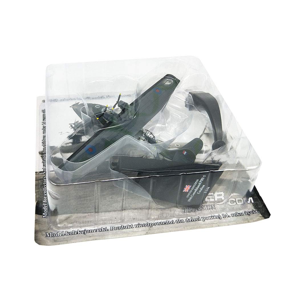 1/144 WWII PBY Catalina Fighter Model - Military Collectible Gift for Adults - Display & Hobby Use
