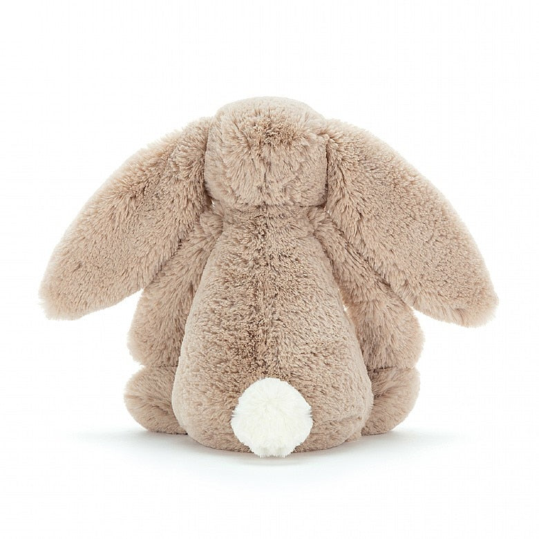 Bashful Blue Bunny Medium Stuffed Animal - Soft Plush Toy for Kids, Gift for Easter & Baby Showers | Cute Nursery Decor & Comfort Companion