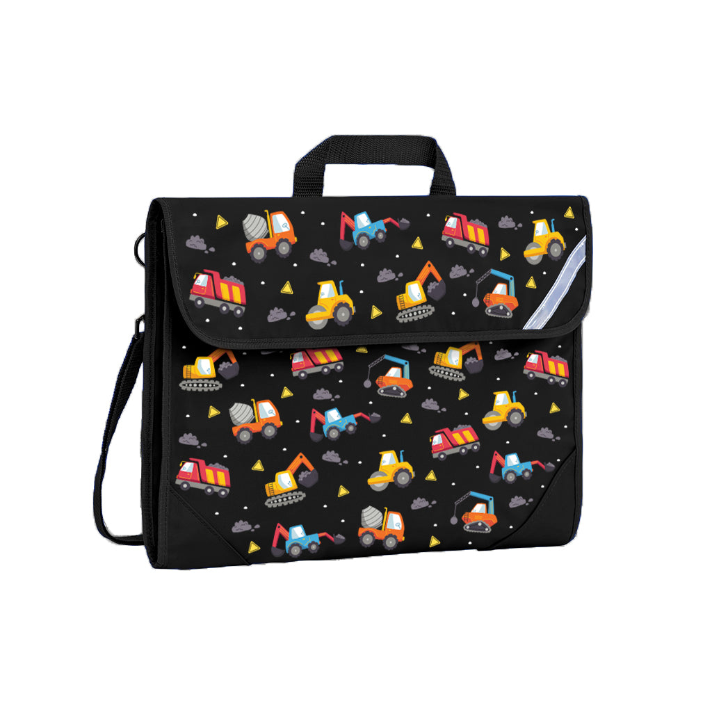 Jumbo Trucks Toy Set - Durable Safety Library Bag for Kids | Perfect for Playtime, School & Travel