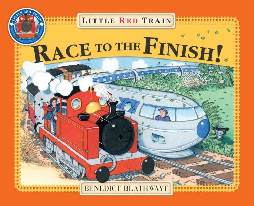 Little Red Train Race to the Finish - Wooden Toy Train Set for Kids | Fun Educational STEM Toy for Toddlers | Perfect for Birthday Gifts & Pretend Play
