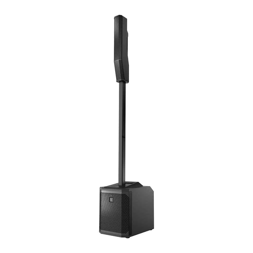 Electro Voice Evolve 30M Powered Column Speaker System - High-Quality Portable PA Loudspeaker for Live Music, DJ Events & Outdoor Performances (Black)