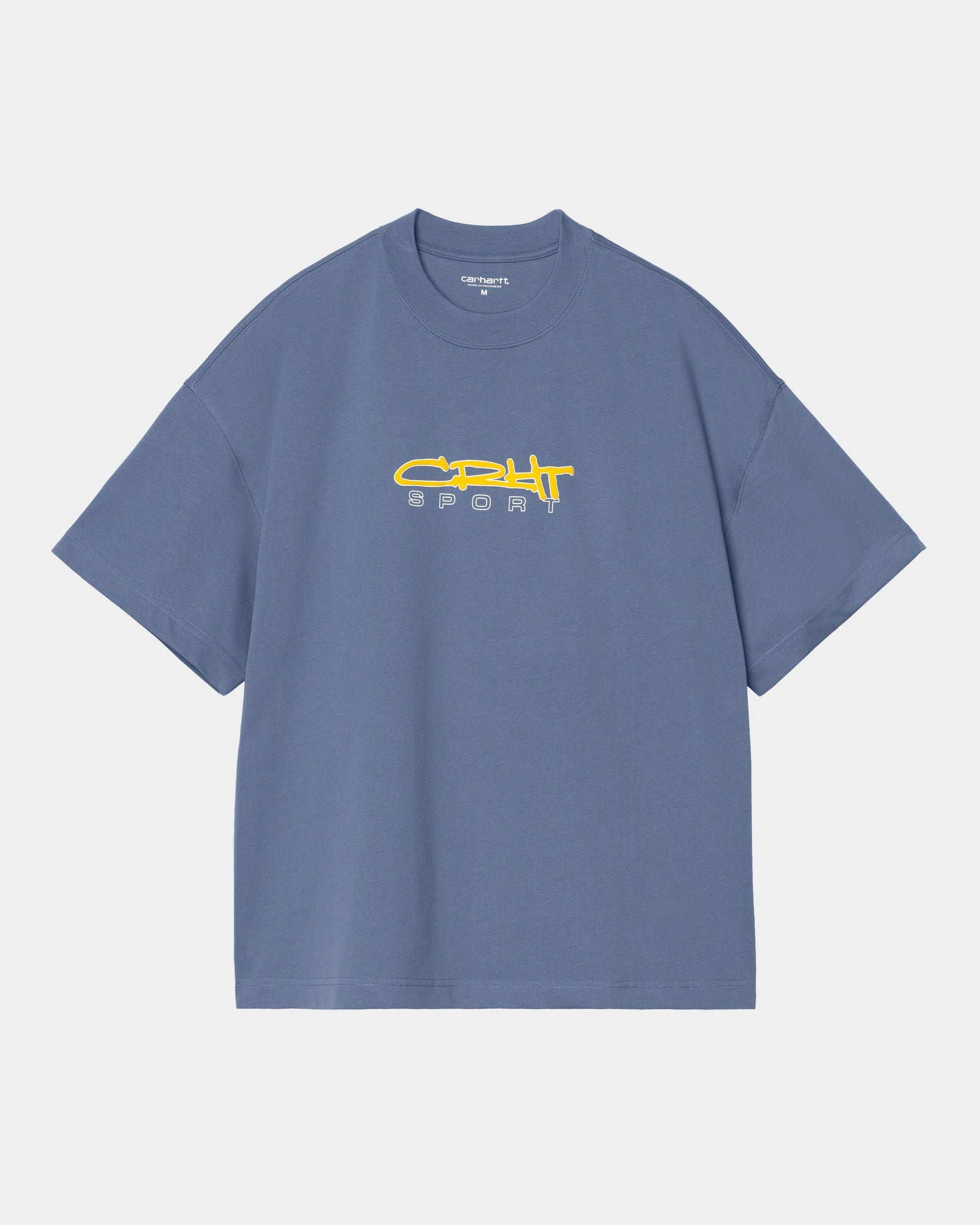 Lyntos Men's Casual T-Shirt | Soft Cotton Short Sleeve Tee in Blue Iris | Perfect for Everyday Wear, Gym & Outdoor Activities