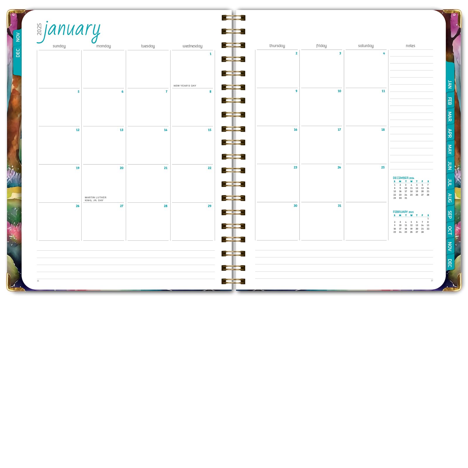 2025 Hardcover Planner 8.5