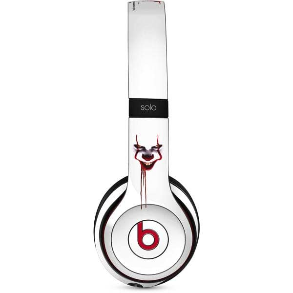Officially Licensed Warner Bros IT Pennywise Bloody Skin Decal for Beats Solo 3 Wireless Headphones - Horror Movie Accessory for Halloween & Cosplay