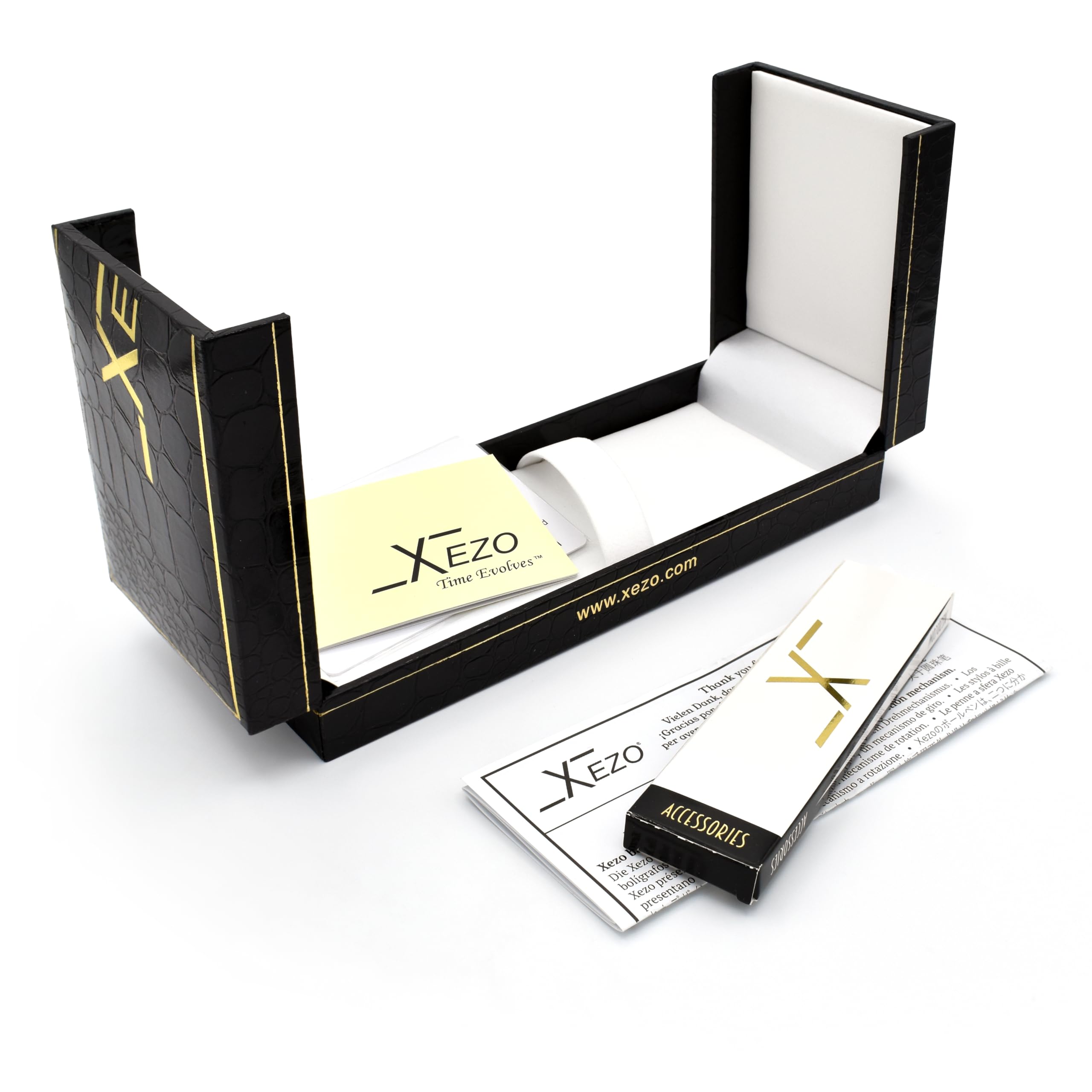 Xezo Maestro Fine Point Rollerball Pen - Handcrafted Limited Edition with Natural Abalone Shell Inlay & Platinum Plating (Serialized) - Perfect for Business Gifts, Executive Writing & Luxury Collectibles