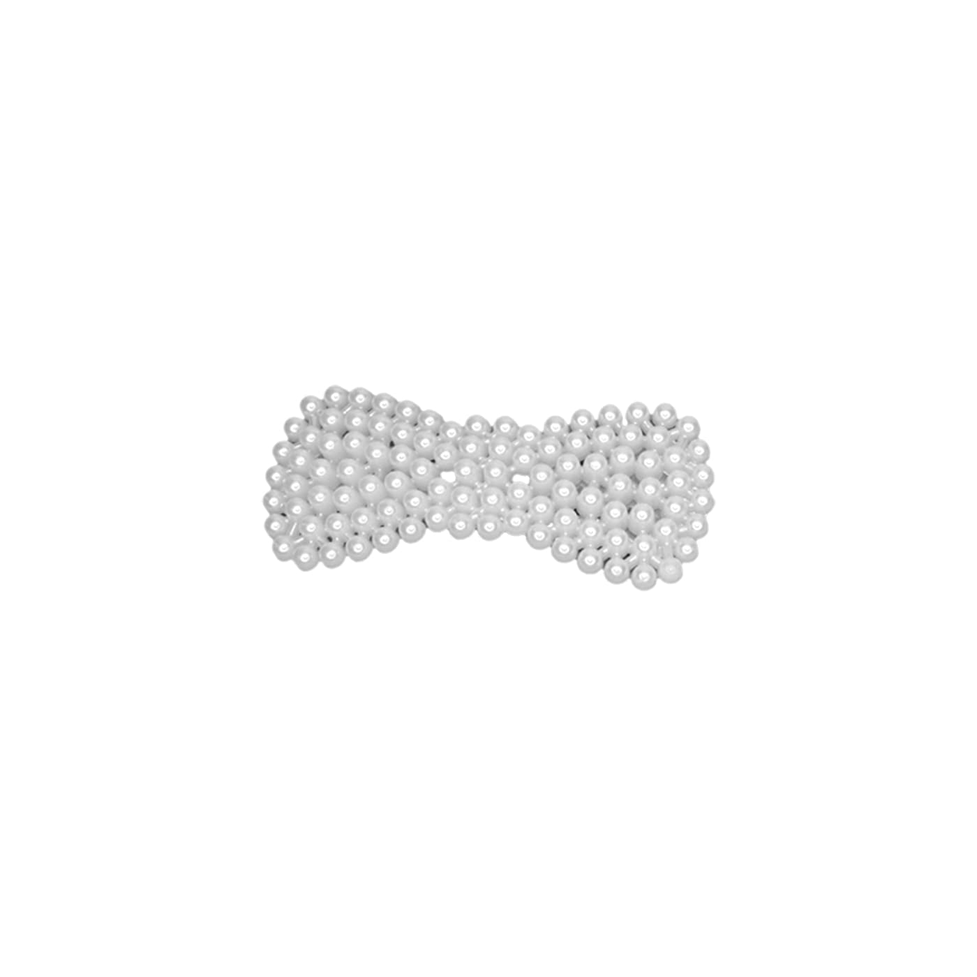 Prime Pearl Metal Hair Clips - Elegant Barrettes & Hairpins for Women & Girls (Pack of 1) | Perfect for Updos, Ponytails & Everyday Hair Styling
