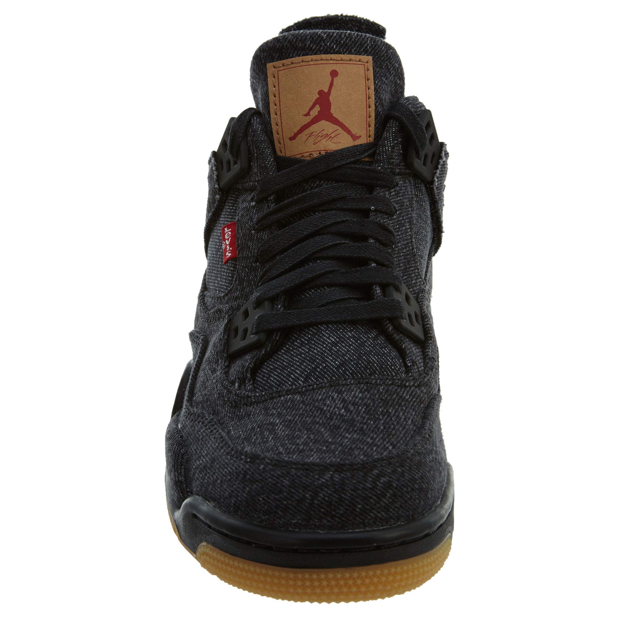 Nike Air Jordan 4 Retro Levi's Black Denim Sneakers - AQ9103-001 - Limited Edition Basketball Shoes for Men & Women - Perfect for Streetwear Fashion and Sneaker Collectors