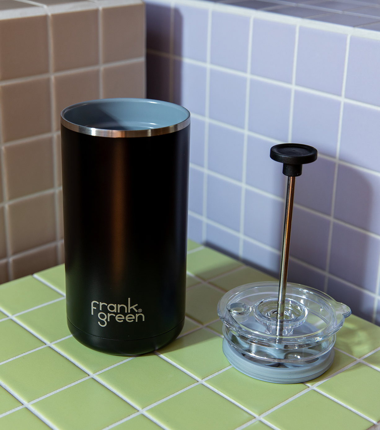 Premium French Press Coffee Maker - 16oz (475ml) for Rich & Smooth Brew - Ideal for Home, Office & Camping Use