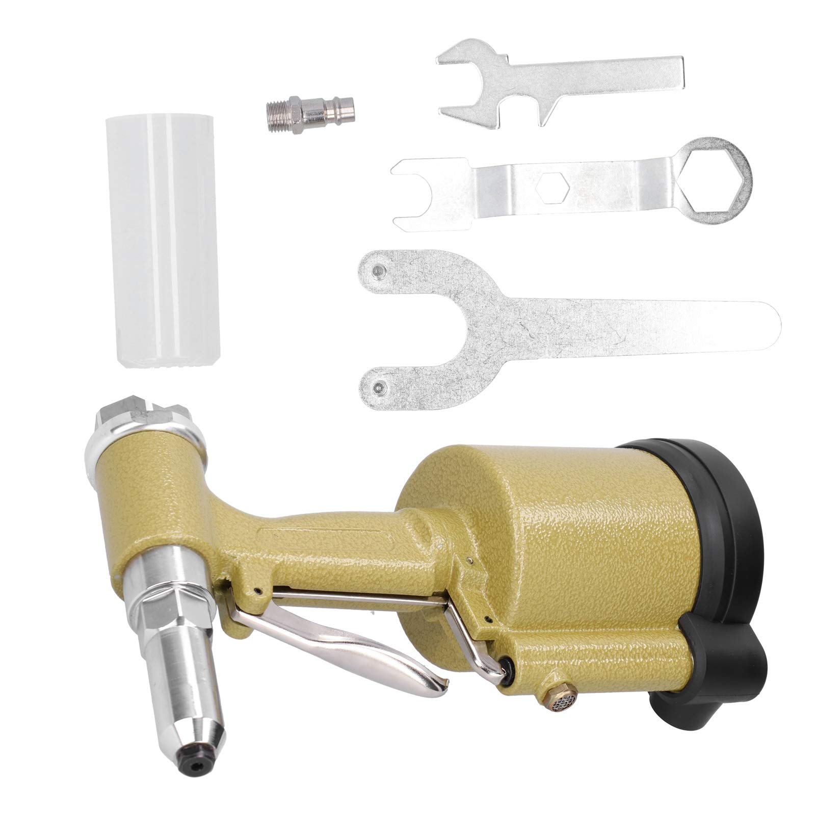 **Air Hydraulic Riveter Tool - Heavy Duty Steel & Aluminum Riveting with Stable Performance (European Style) - Perfect for Automotive, HVAC & Metal Fabrication**