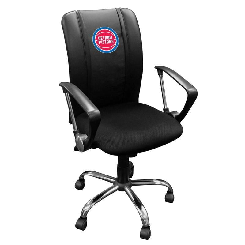 NBA Team Logo Dreamseat Curve Ergonomic Office Chair - Adjustable Height & Lumbar Support for Home, Gaming & Workspace Comfort