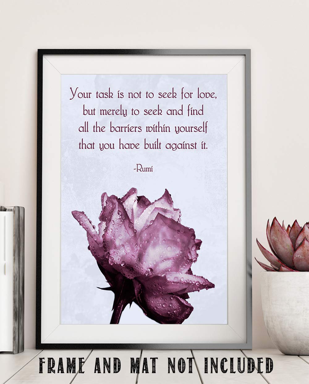 TJ Originals - Inspirational Wall Art Prints 11x14, Zen & Spiritual Decor - Perfect for Home & Office Motivation