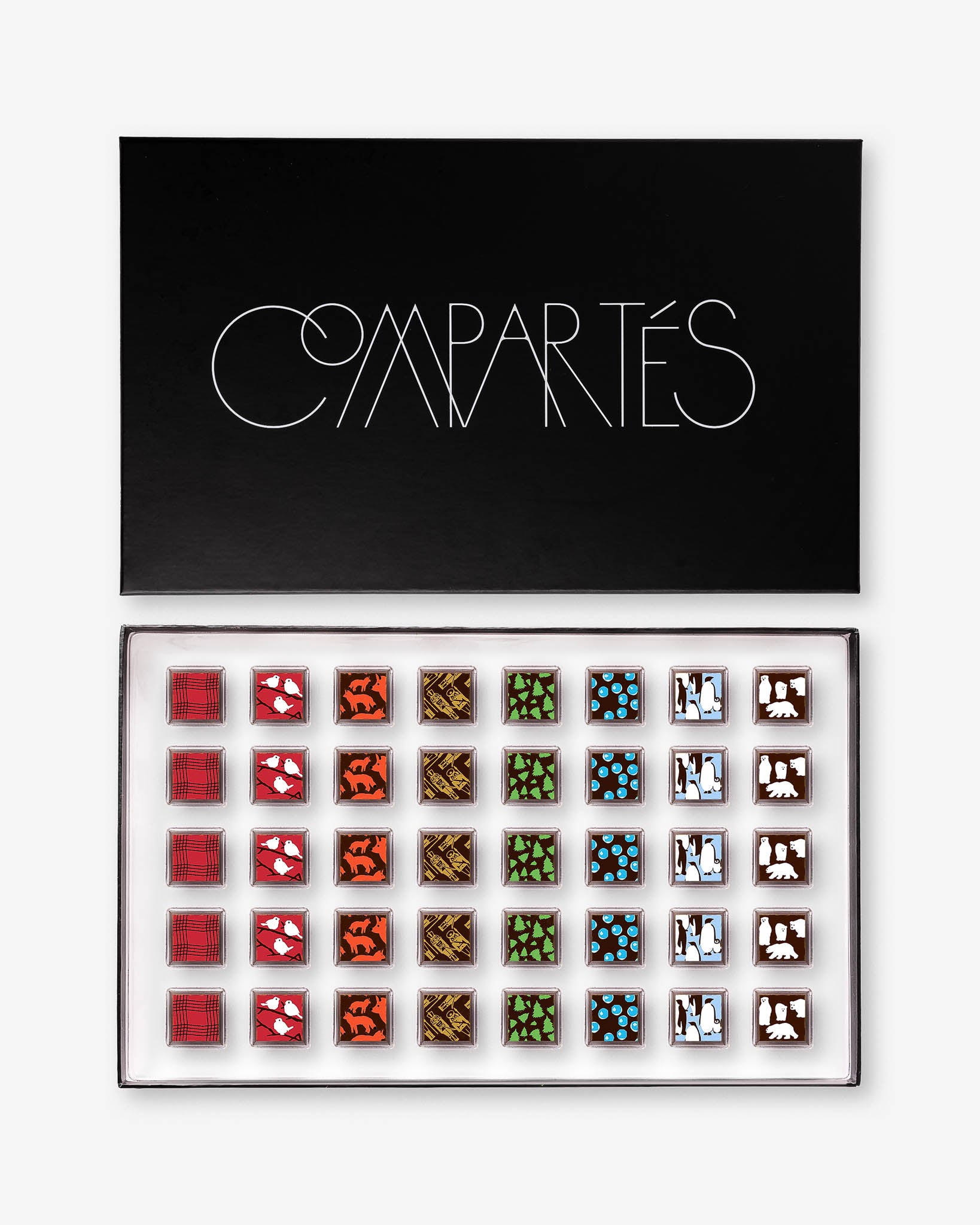 40-Piece Premium Holiday Chocolate Gift Box - Assorted Gourmet Chocolates for Christmas, Valentine's Day & Corporate Gifting