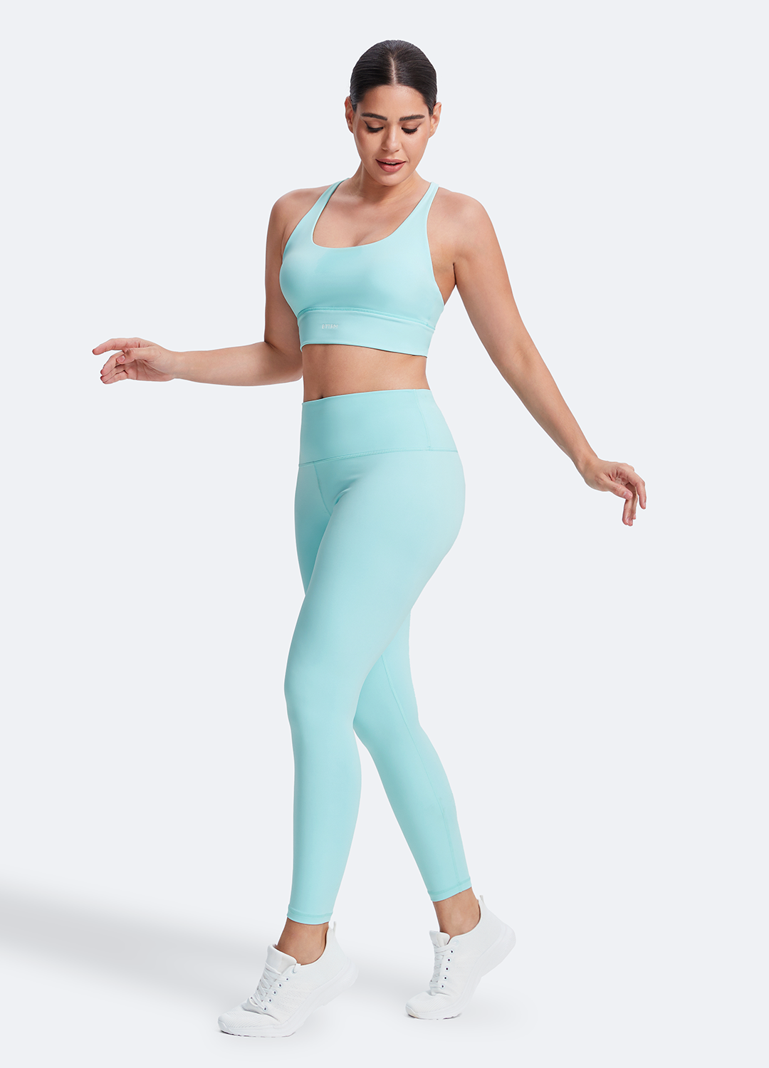 High Waist Pilates Leggings for Women - Tummy Control Yoga Pants with 4-Way Stretch - Perfect for Workouts, Running & Lounge Wear
