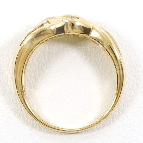18K Yellow Gold Diamond Ring for Women - Elegant Solitaire Engagement & Wedding Band - Perfect for Proposals, Anniversaries, and Special Occasions