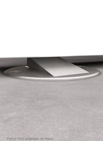 FixFax® Heavy Duty Door Stopper No 6510 - Non-Slip Rubber Wedge for Home, Office & Hotel Use - Perfect for Sliding Doors, French Doors & Entryways