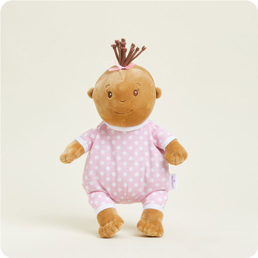 Cozy Baby Girl Warmies Plush Stuffed Animal - Soft & Snuggly for Toddlers & Infants - Perfect for Cuddling, Naptime & Comfort