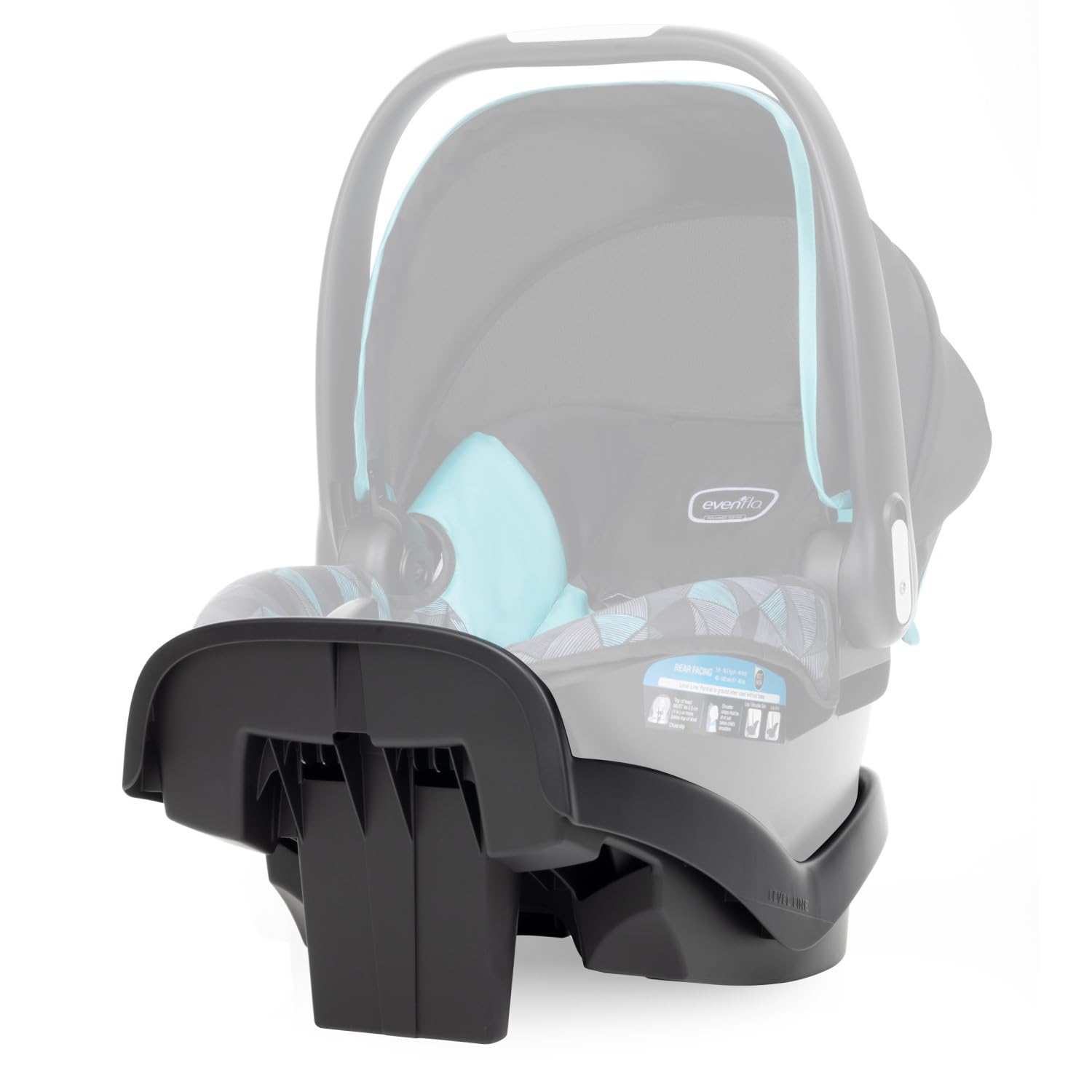 NurtureMax Infant Car Seat Base - Safe & Comfortable Baby Car Seat Base for Newborns to Toddlers (Black) | Easy Installation for Cars, Travel & Daily Use