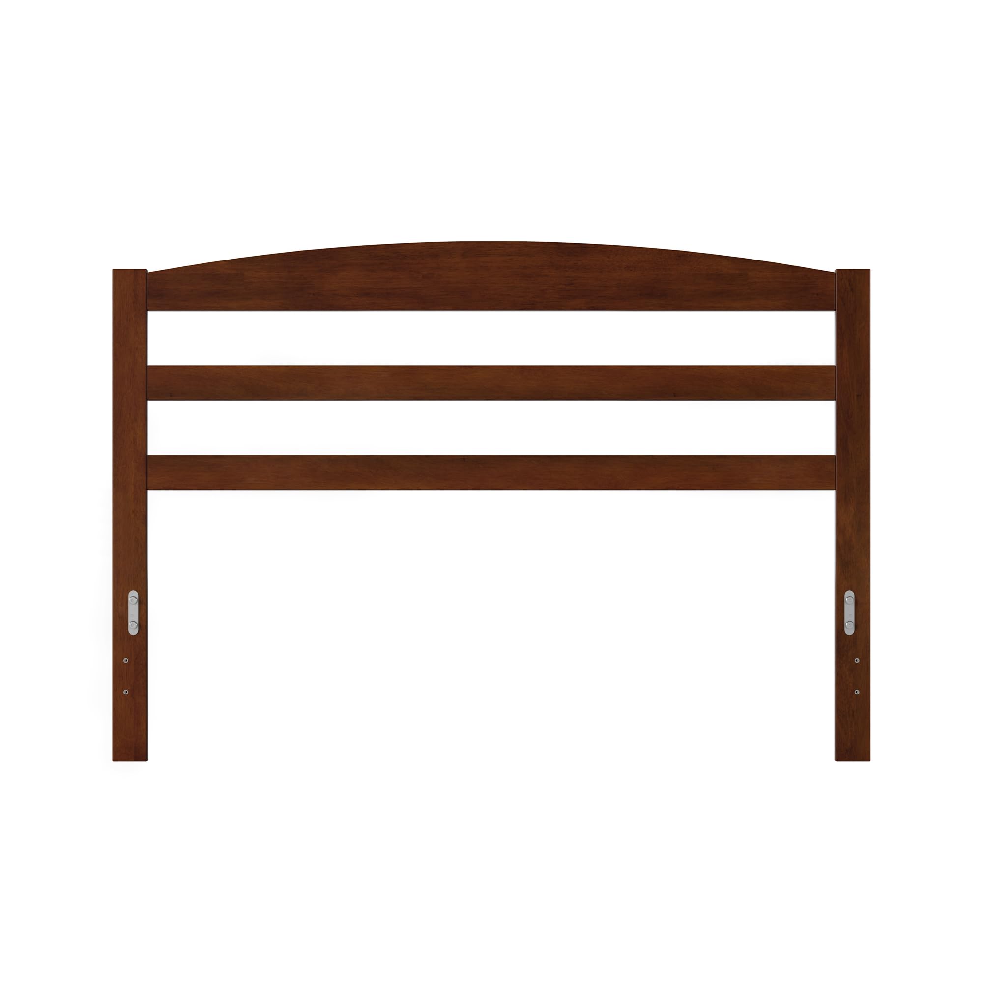 AFI Warren Queen Size Wood Headboard with USB Charging Ports - Walnut Finish for Modern Bedroom Decor & Easy Device Charging